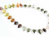 Natural watermelon Tourmaline faceted Tie Beads Strand Length 7.5 Inches and Size 8.5mm to 9.5mm approx.